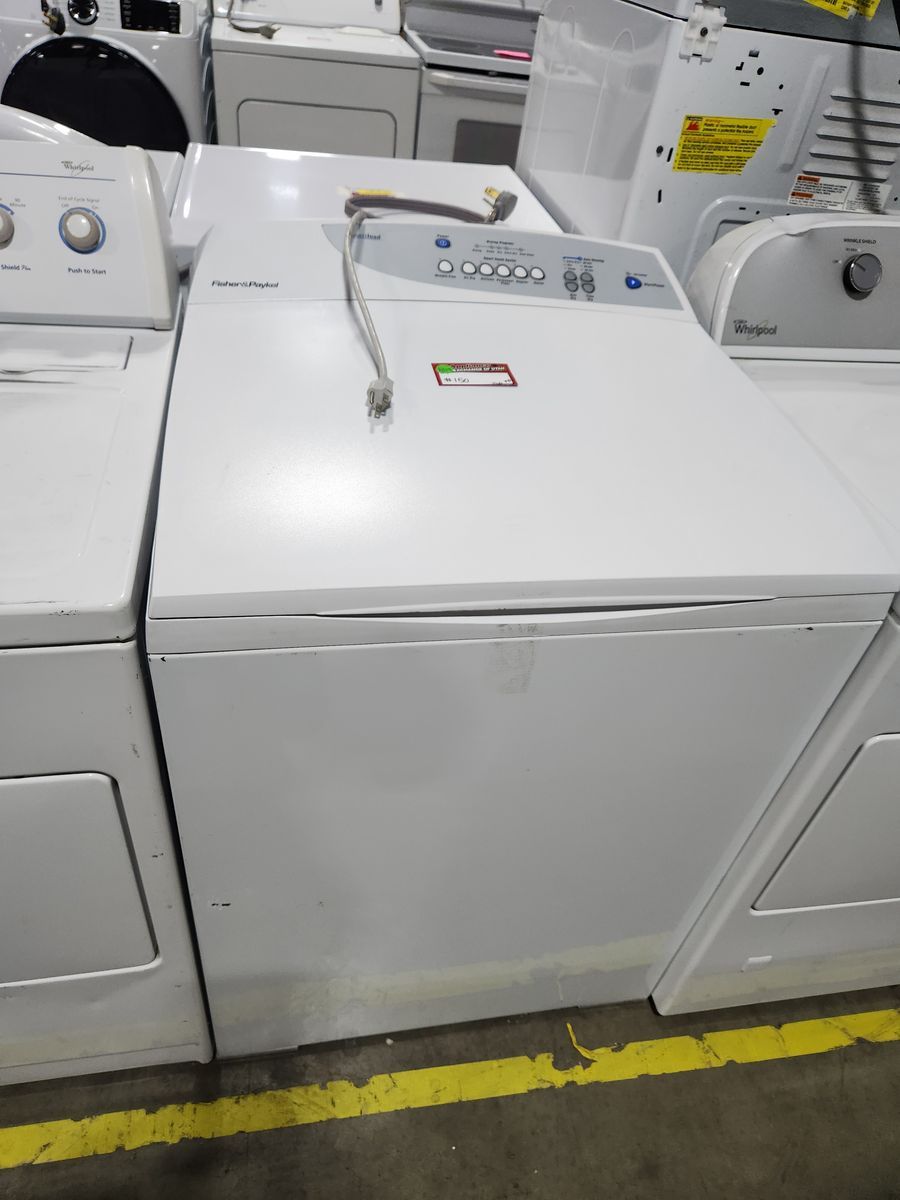 Fisher & Paykel White Top Load Gas Dryer