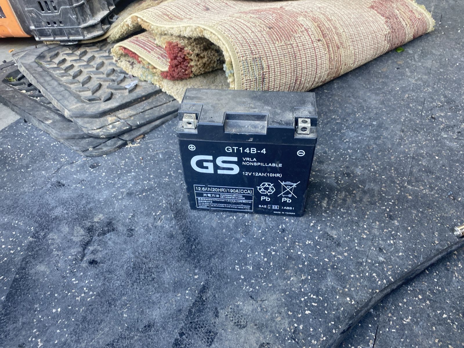 Motorcycle battery