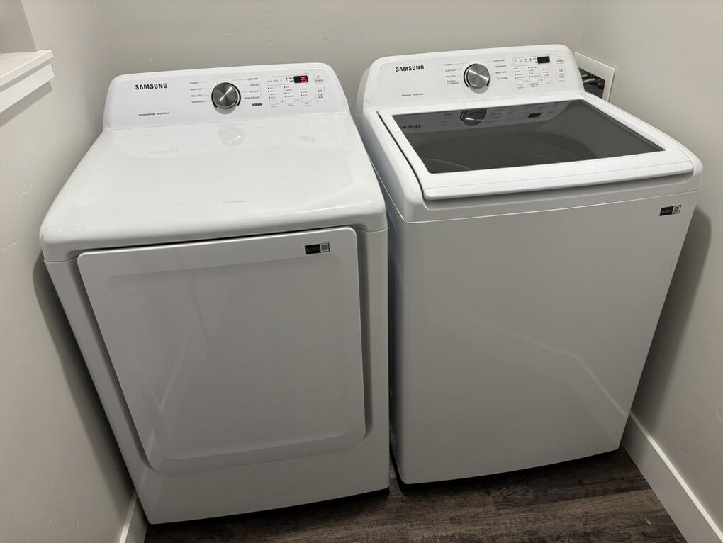 Samsung Washer and Dryer