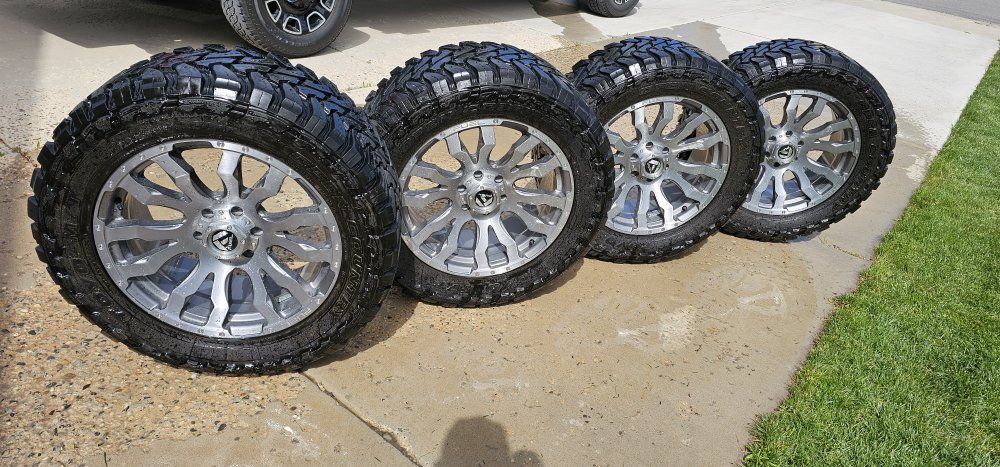 Wheels and Tires off 2022 F-150