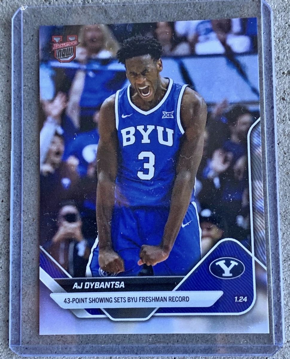 AJ Dybansta Topps Now Card