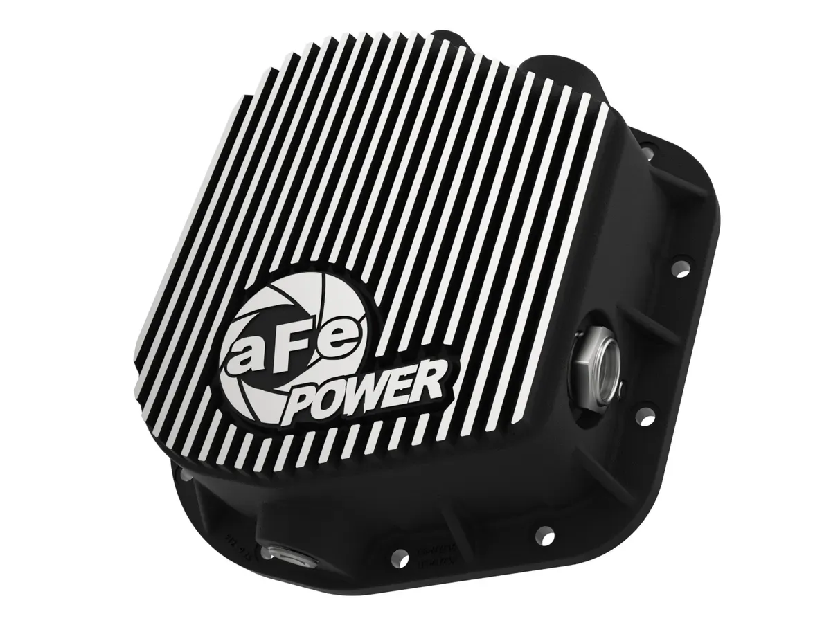 AFE Power Pro Series Rear Differential Cover Black w/ Machined Fins 9.75-12 Bolt Axle Ford F-150 F150 AFE 46-70152
