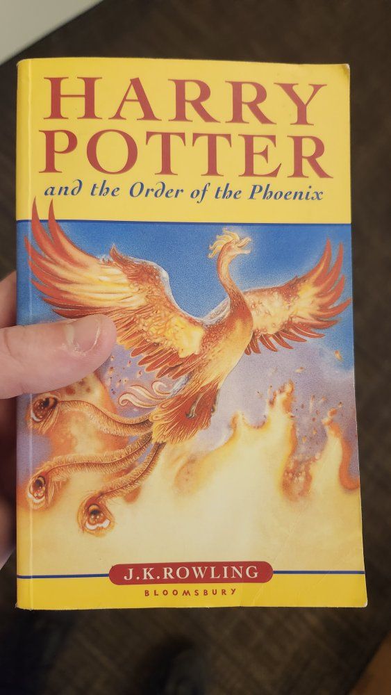 Harry Potter and the Order of the Phoenix by J.K. Rowling UK Edition