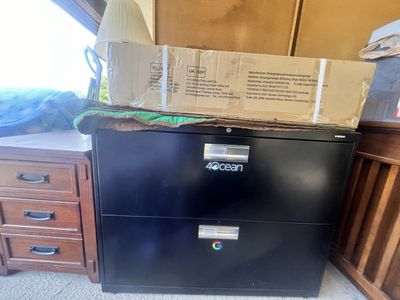 Lateral file cabinet