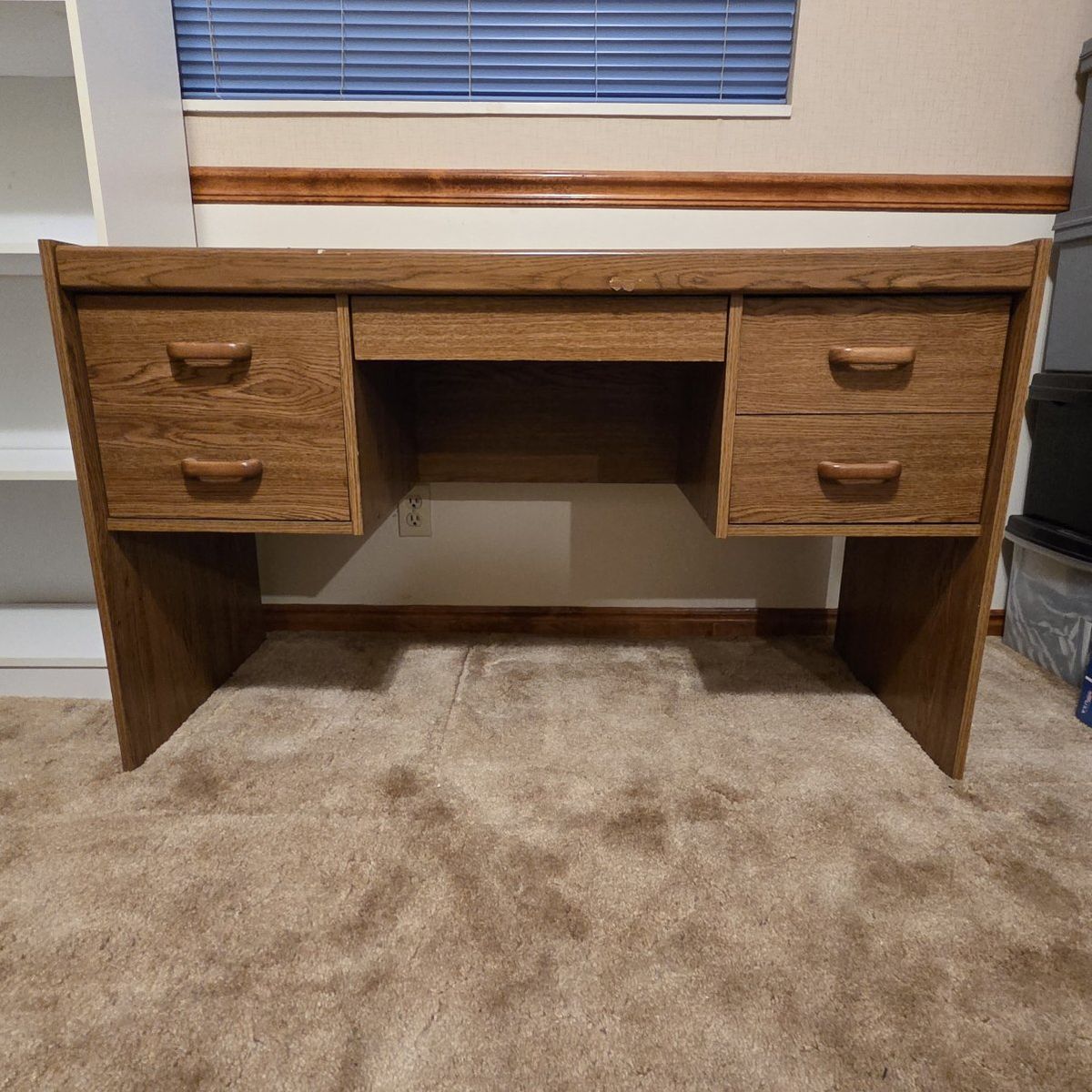 Desk with Drawers