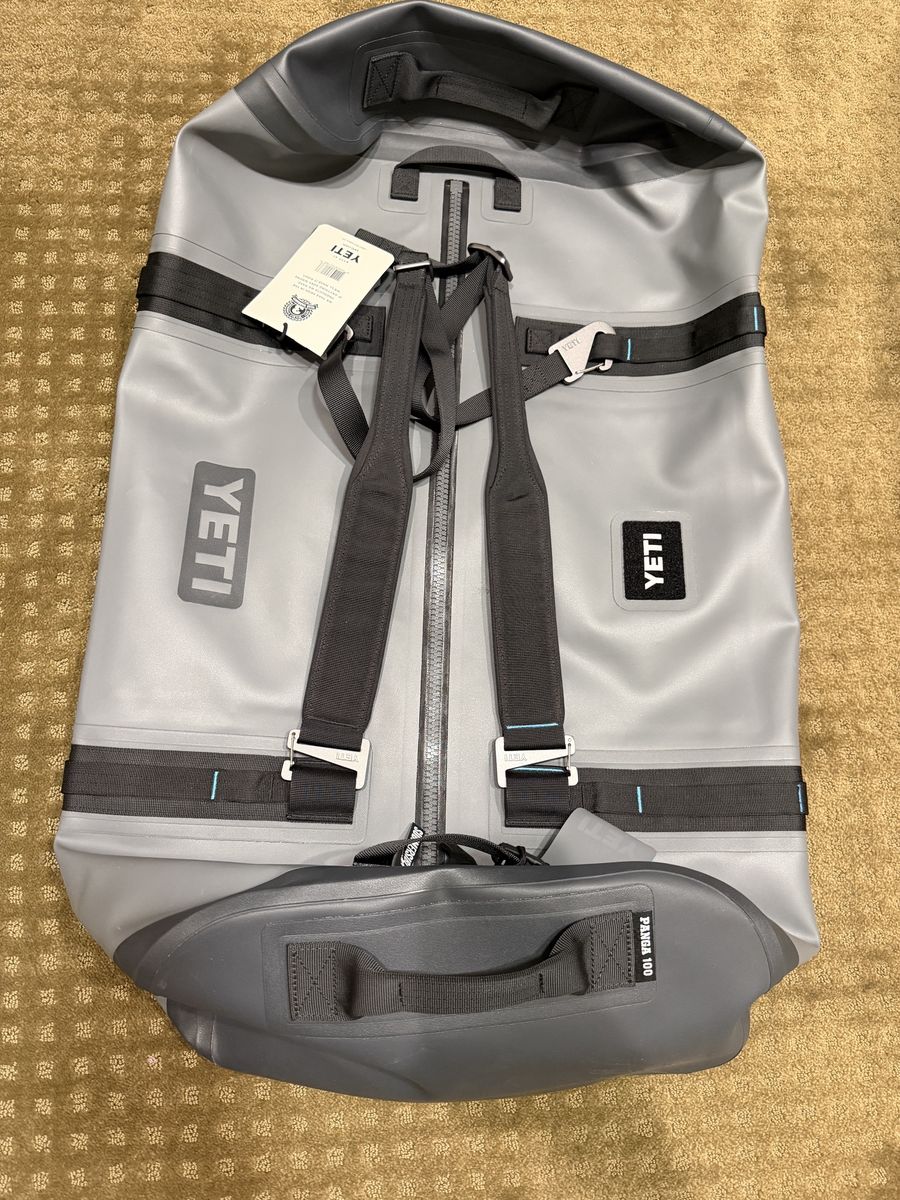 New Yeti Panga 100 Submersible Waterproof Duffel Bag Backpack