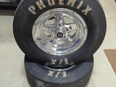 Weld Racing PROSTAR Wheels and Drag Slicks