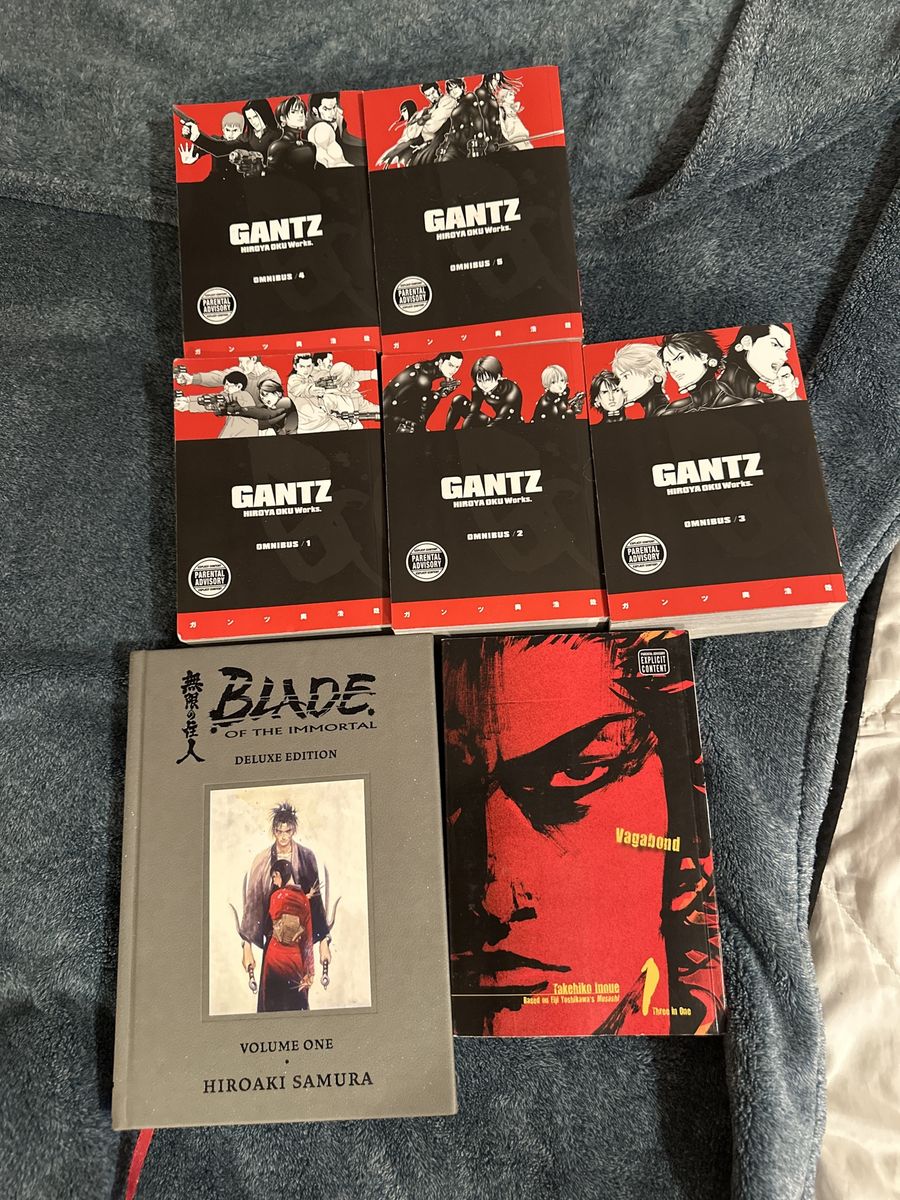 Manga gantz vagabond blade of the immortal