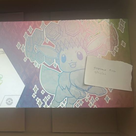 Pokemon Scarlet & Violet Prismatic Evolutions Super Premium Collection Box SEALED Eevee