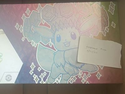 Pokemon Scarlet & Violet Prismatic Evolutions Super Premium Collection Box SEALED Eevee