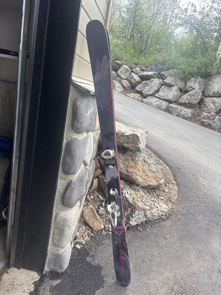 Nordica Enforcer 93s with Marker Griffen bindings