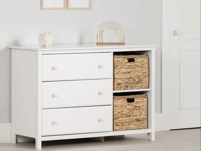 Almost New Dresser With BaskEts