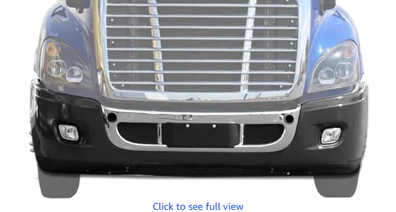 Freightliner Cascadia 2008-2017 Front Black Center Bumper Inner Reinforcement