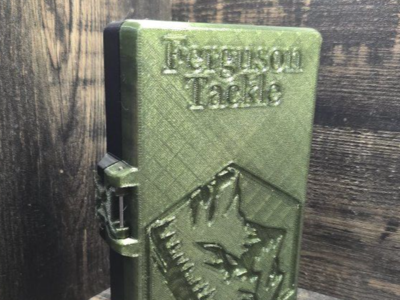 3D Printed Fishing Tackle Box