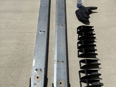 GMC Sierra 2023 Chrome Running Boards with Installation Hardware