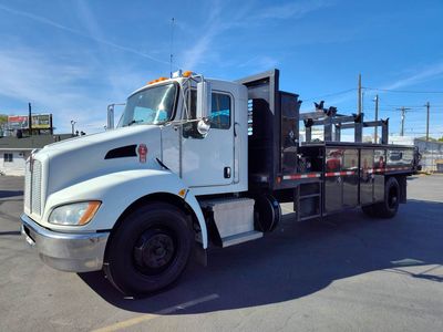 2018 Kenworth T370 Cable Reel Loader Truck, Paccar PX-9 8.9 L, Allison Auto Trans, Low Miles 45k