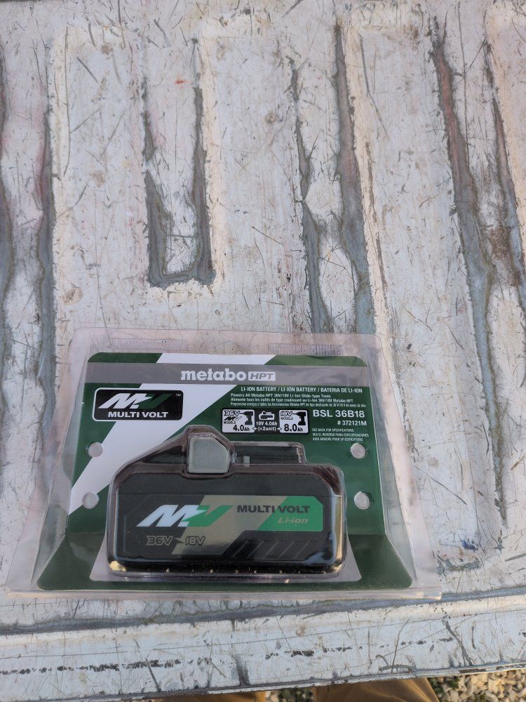 Metabo HPT 8ah Battery 18v/36v Multivolt