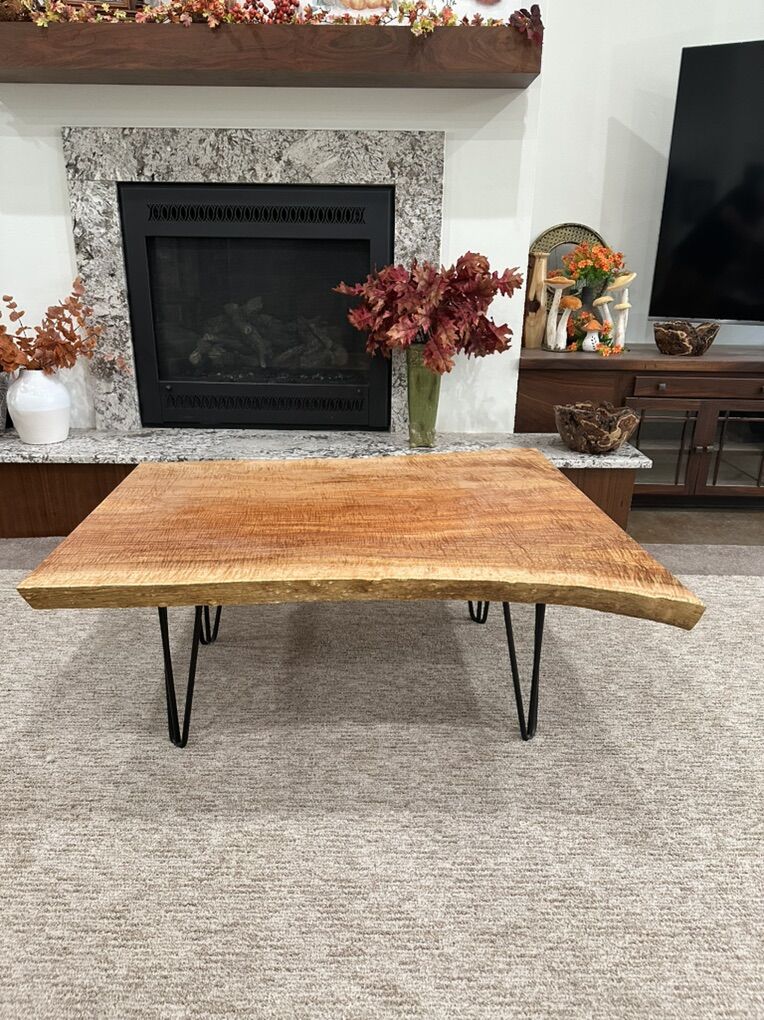 Custom Live-Edge Coffee Tables