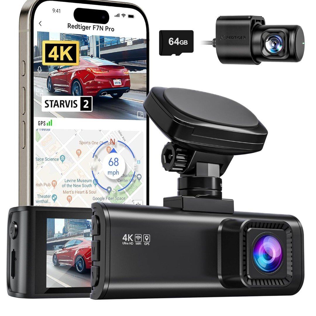 Redtiger 4k dash cam new