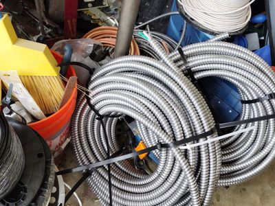 50 amp shielded 4 wire 2 rolls
