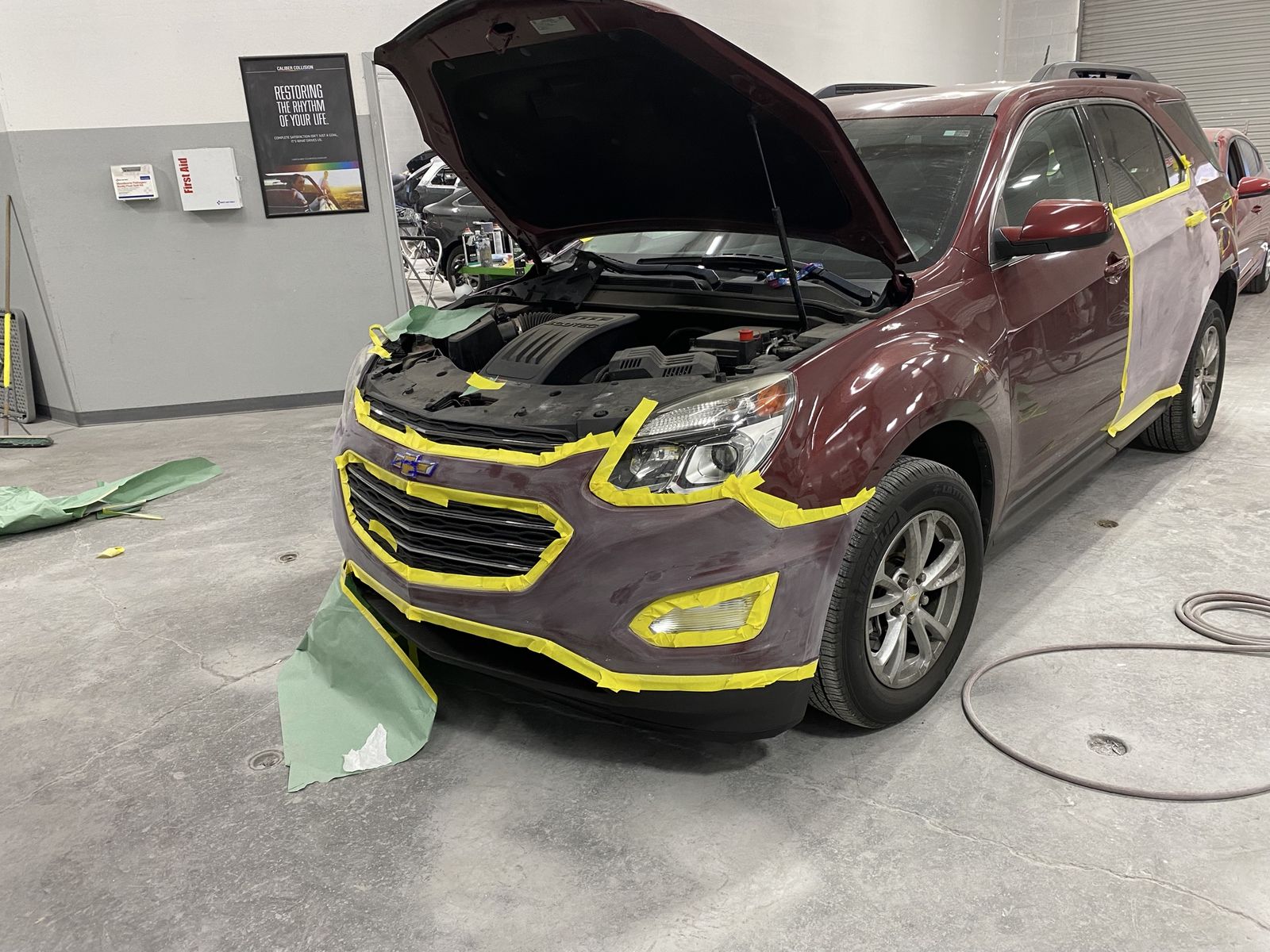 Car painting services
