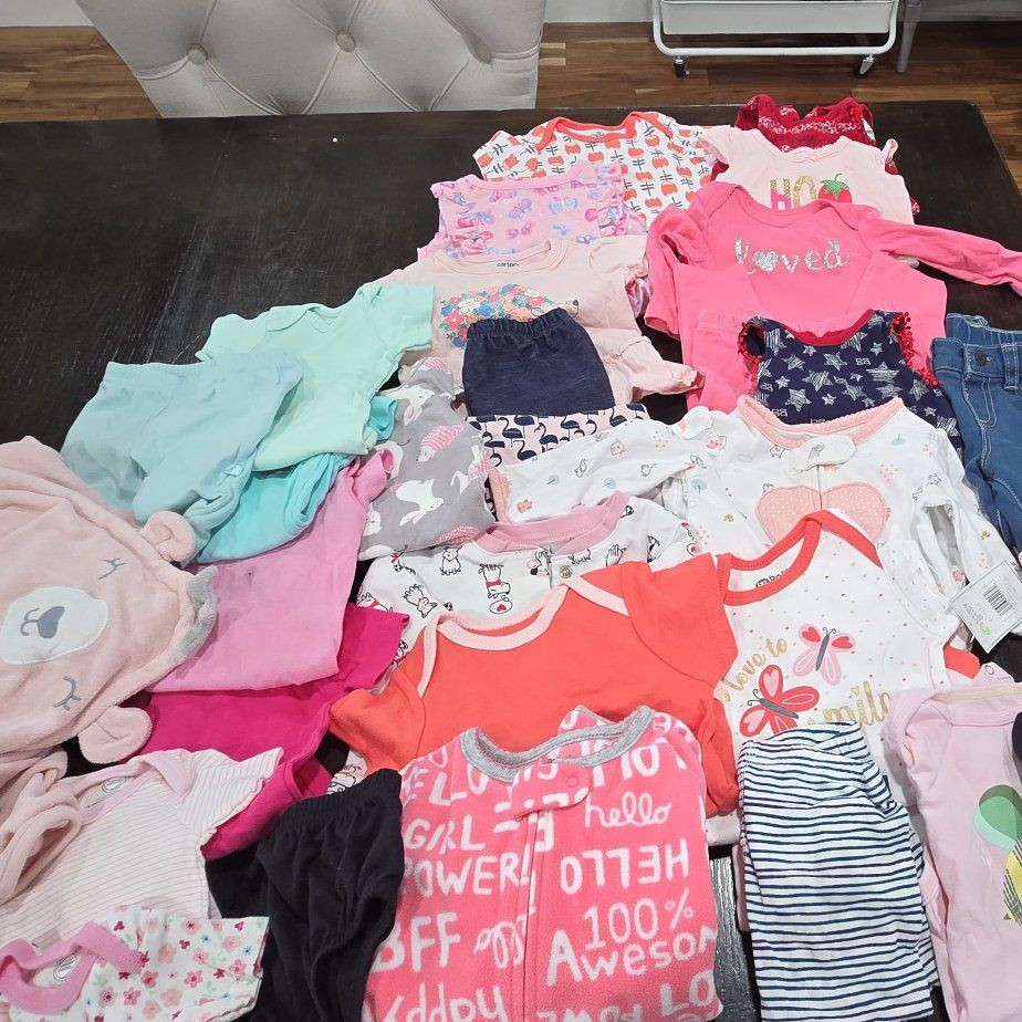 Baby Girl Clothes New Born - 6 months