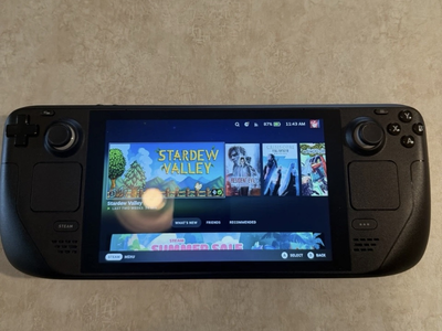 Valve Steam Deck LCD Console - 256GB Storage with Carrying Case