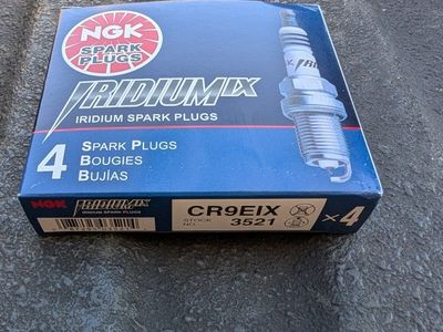 New NGK Iridium IX spark plugs for Suzuki Yamaha Kawasaki and Honda Sport Bikes