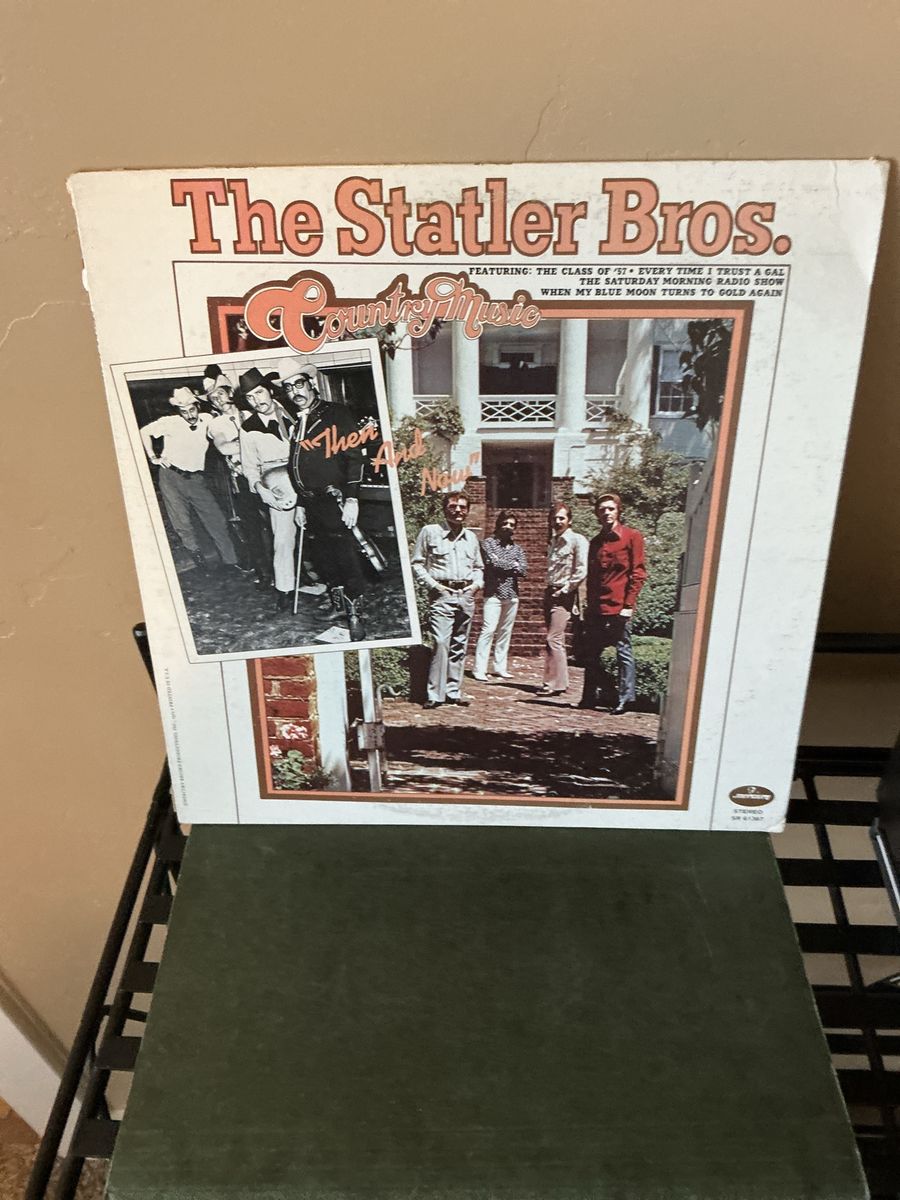 The Statler Bros. - Country Music Then And Now Vinyl LP Album