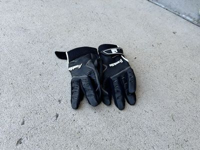 Franklin Sports Youth Small Baseball Batting Gloves - Black, Excellent Condition