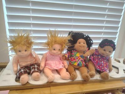 Ty Beanie Kids Plush Dolls Lot Vintage Plush Figures with Heart Tags