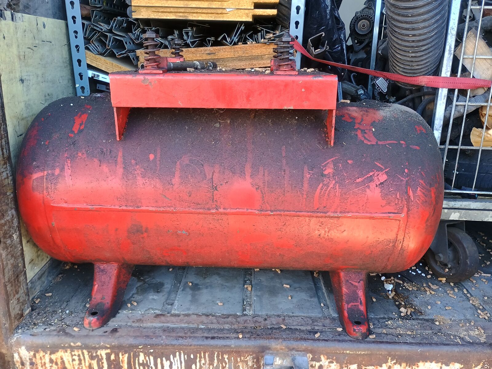 30 gallon horizontal air compressor tank