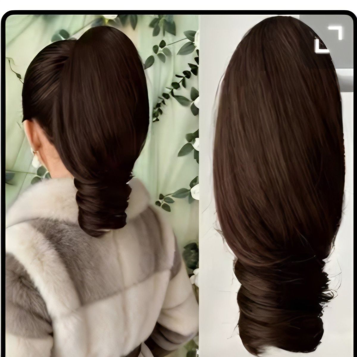 clip on pony tail hair extension wig