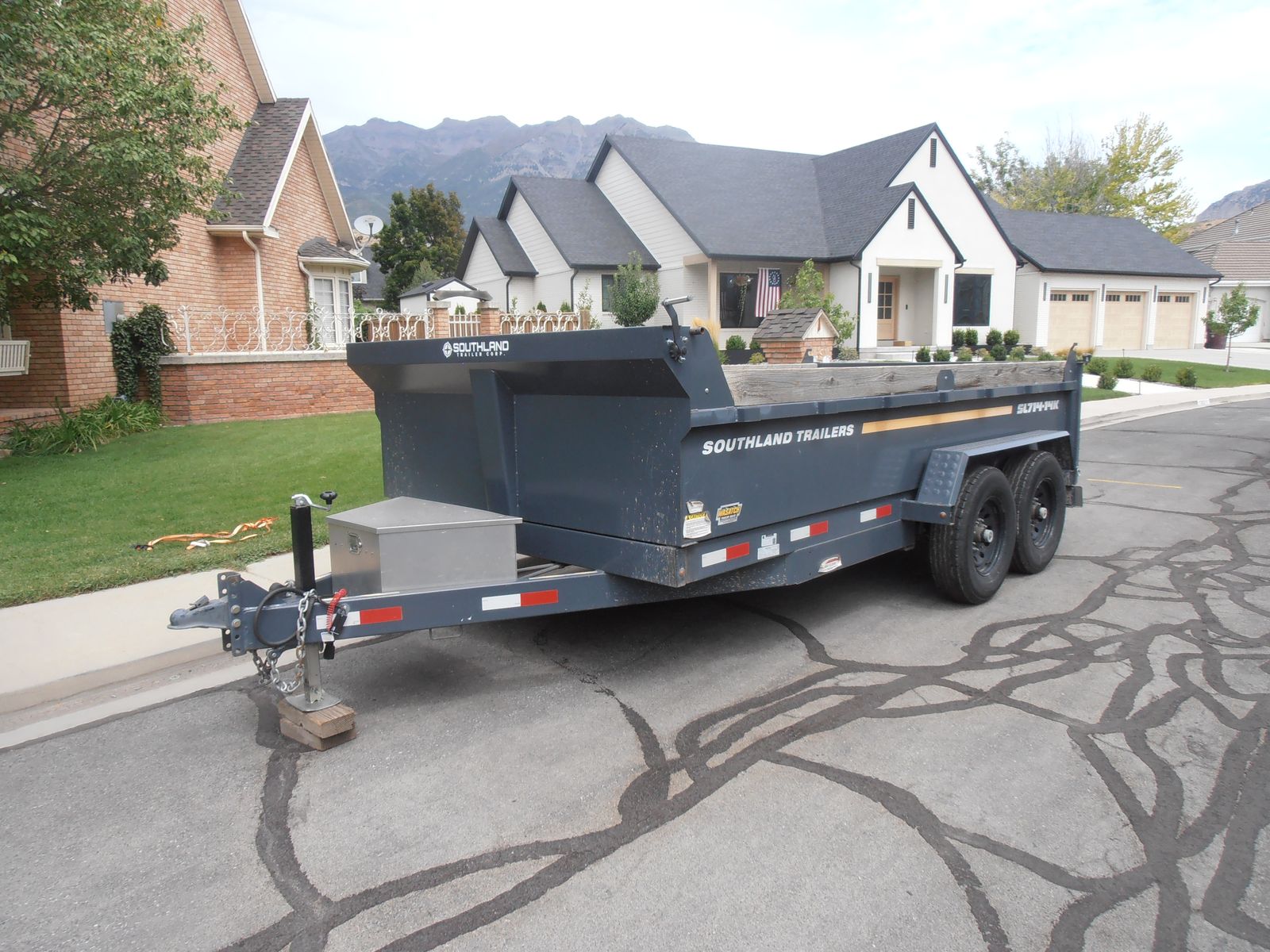 7x14 dump trailer