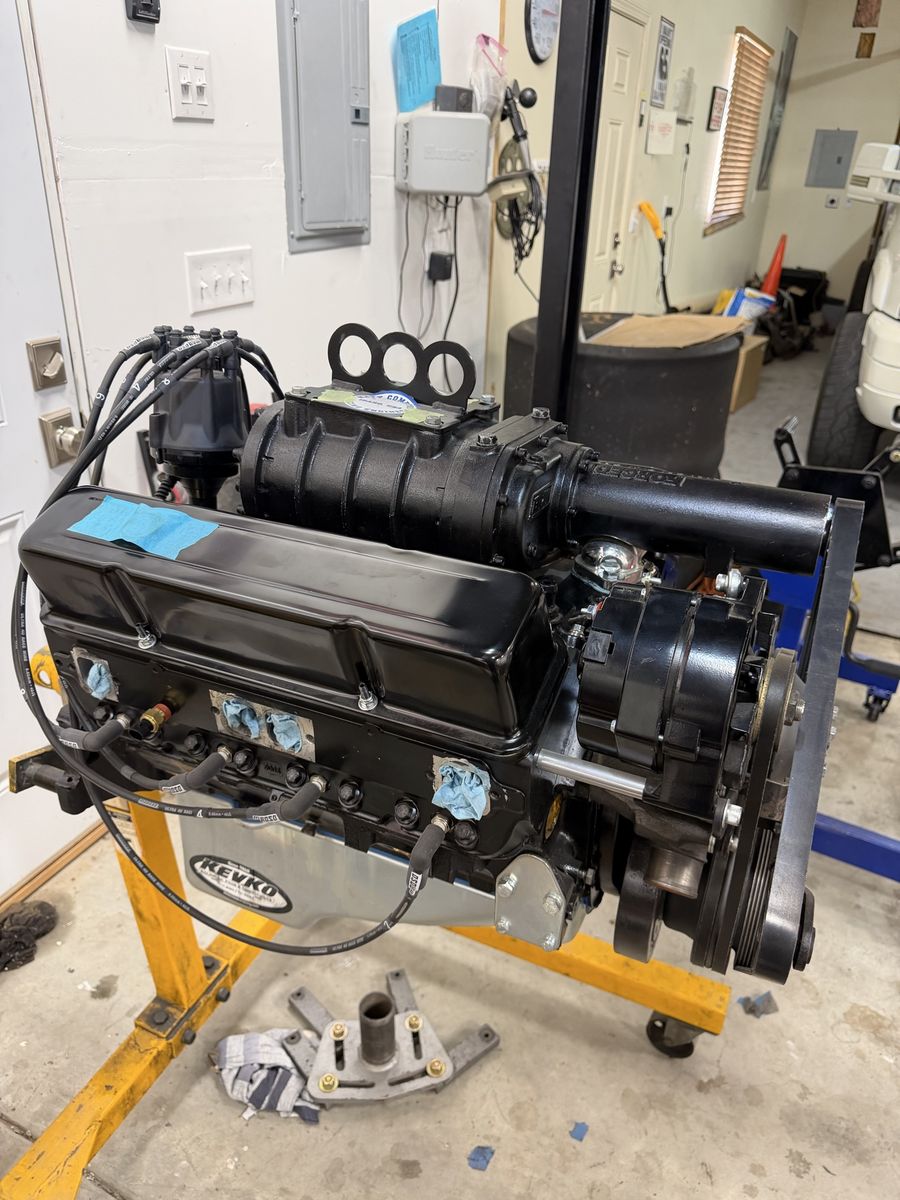 Supercharged 355 SBC
