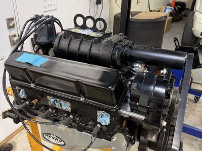Supercharged 355 SBC