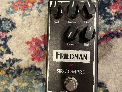 Friedman Sir Compre Guitar Pedal Overdrive Boost