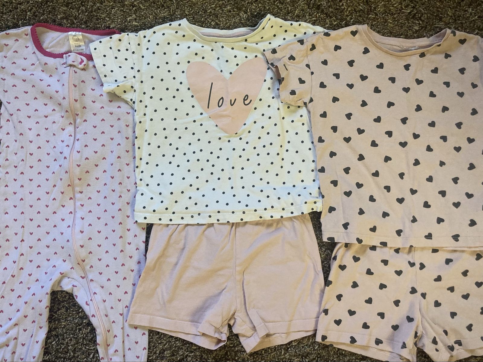 Girls 4T pajamas $25 for all