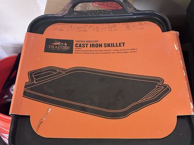 Traeger Induction Cast Iron Skillet Cookware