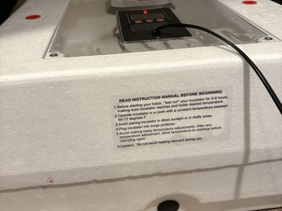 Incubator still air