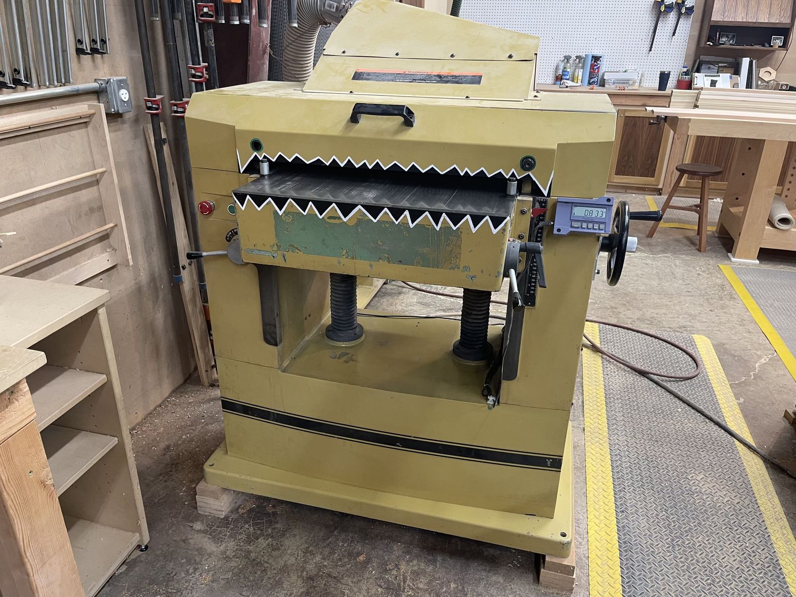 Powermatic Model 201 22 Inch Planer and PM1300 Dust Collector