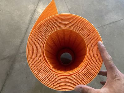 Schluter Ditra uncoupling membrane