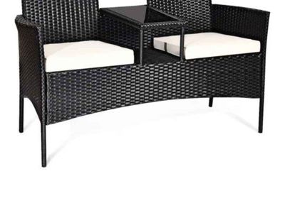 2-Seat Patio Loveseat Set
