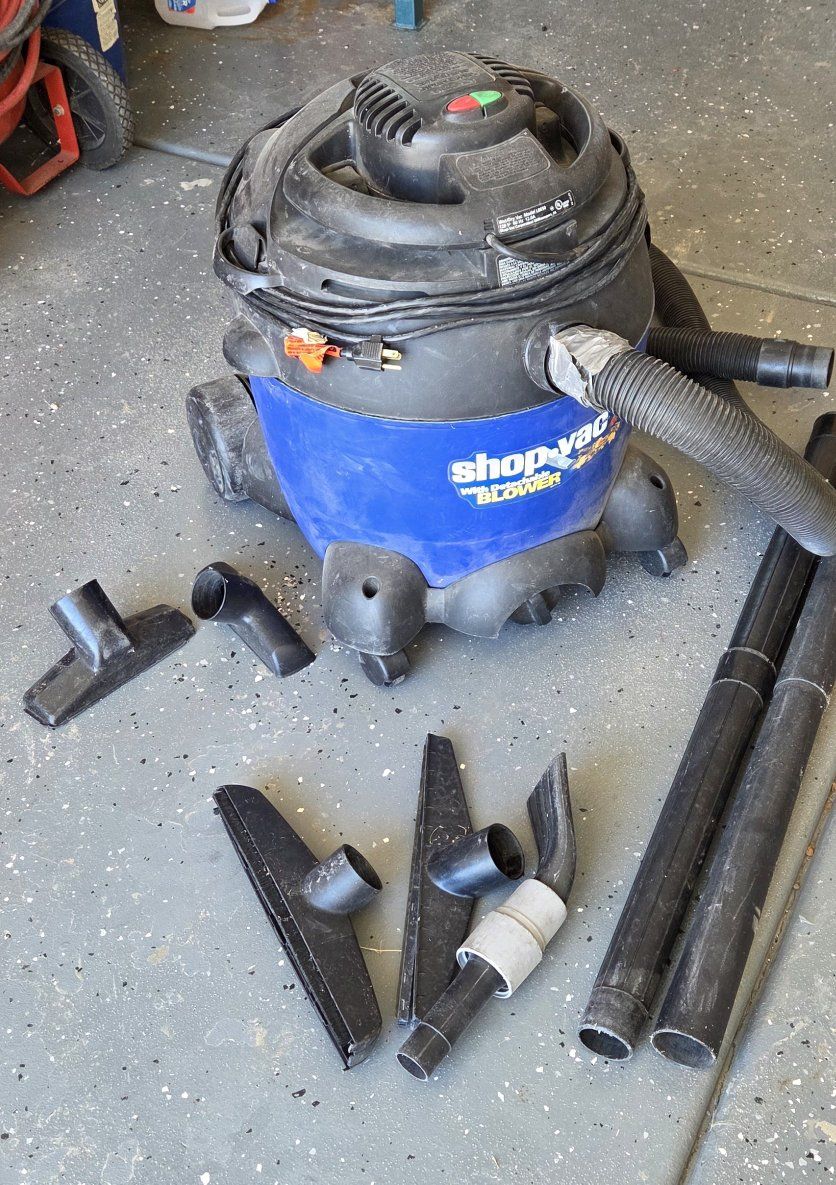 wet & dry vacuum chop saw