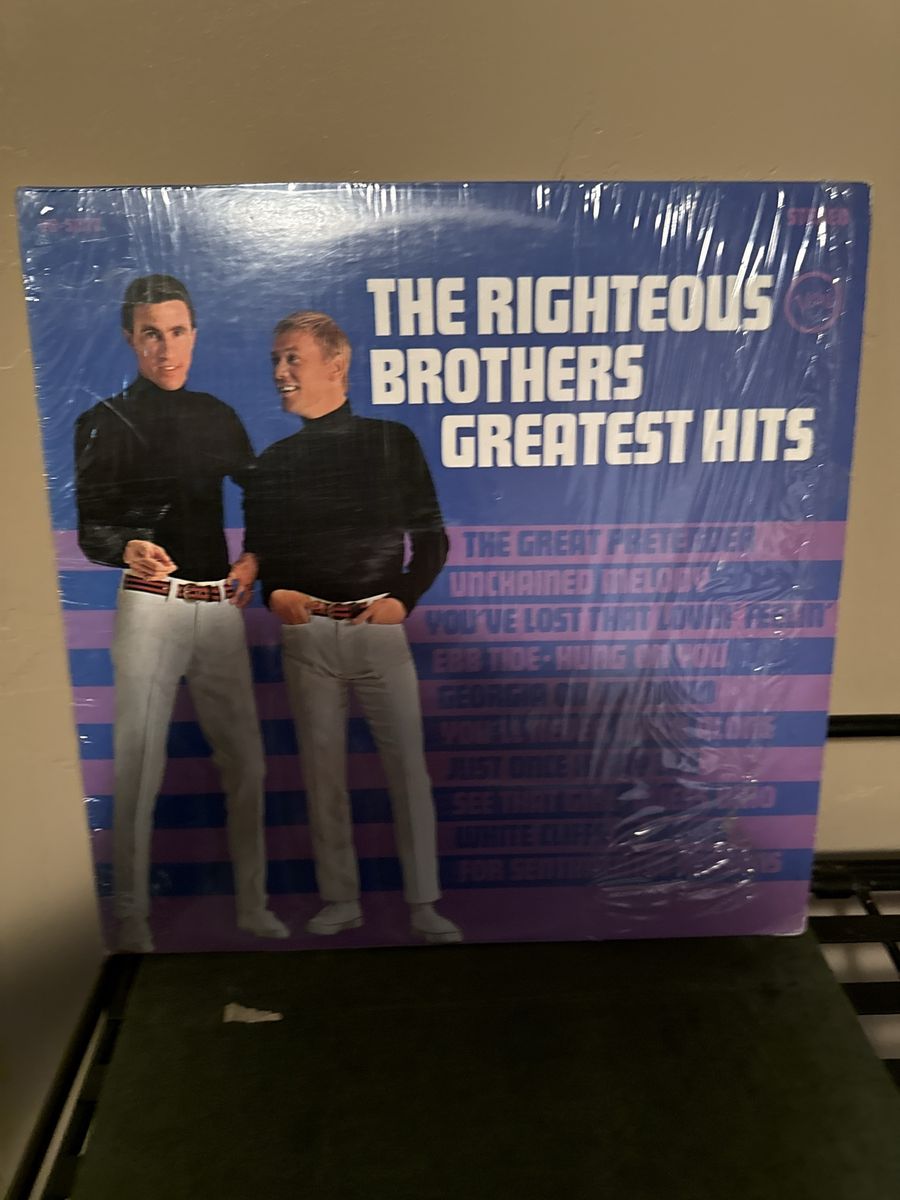 The Righteous Brothers Greatest Hits Vinyl LP Album in Shrink Wrap