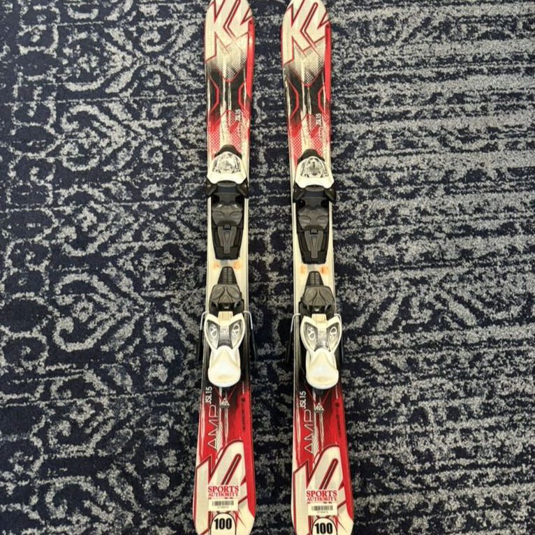 Youth Kids Skis K2 Amp 100cm