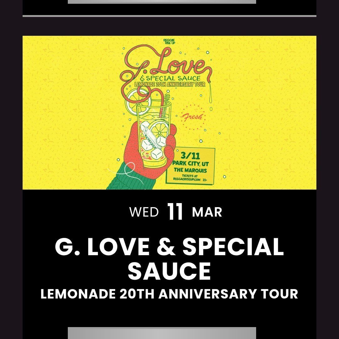 G. Love and Special sauce