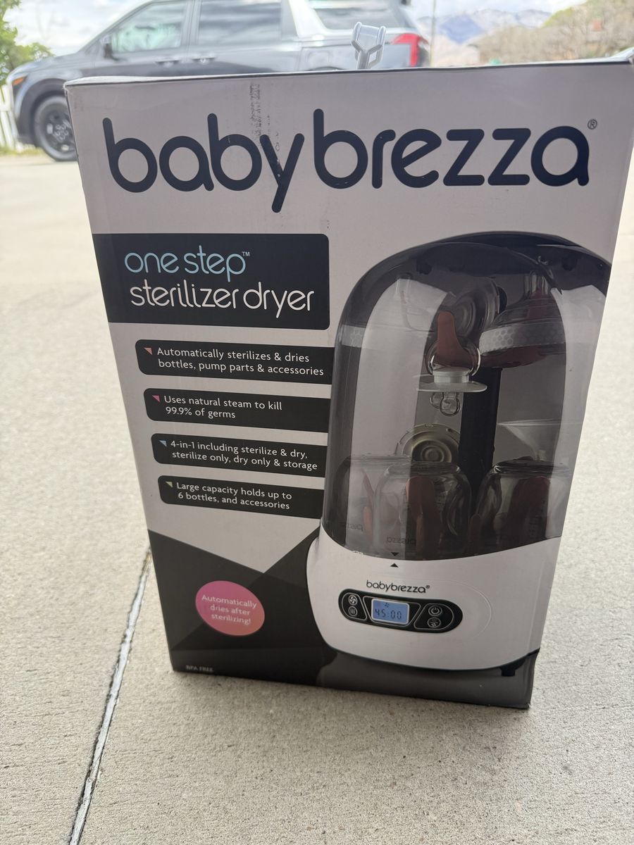 Baby brezza bottle sterilizer and dryer