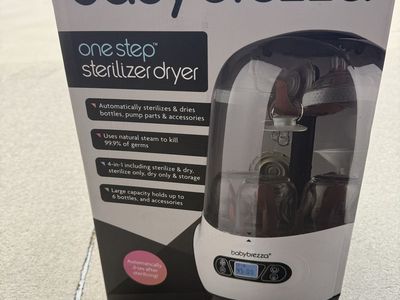 Baby brezza bottle sterilizer and dryer