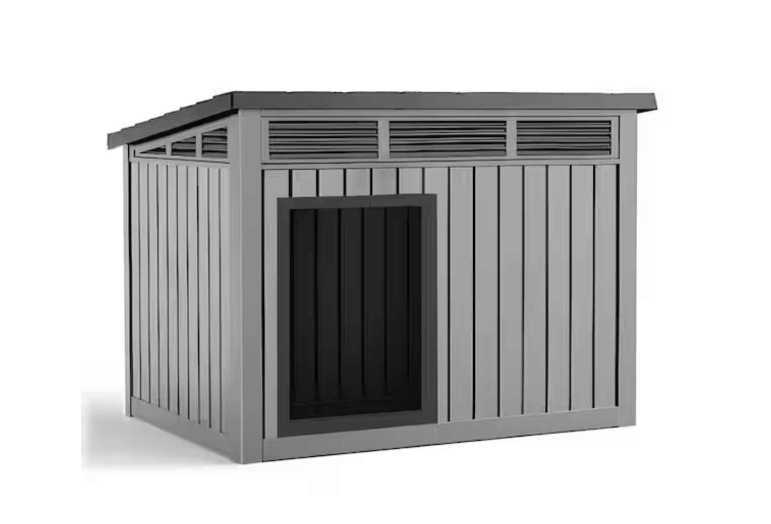 New 32 in. Outdoor Deluxe Large Dog House,Slanted and Weather-Resistant Roof Dog Crate